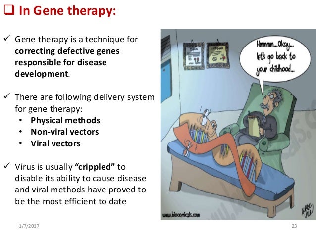 Viral vectors in virology