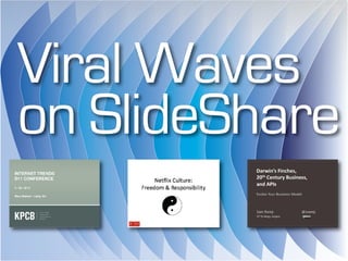 Viral	
  Waves	
  onSlideShare	
  
 