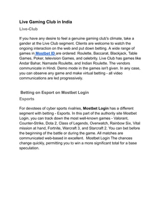 Questions For/About A Complete Guide to Winning Big at Mostbet Casino