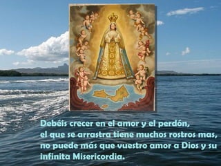Debéis crecer en el amor y el perdón,
el que se arrastra tiene muchos rostros mas,
no puede más que vuestro amor a Dios y su
infinita Misericordia.
 