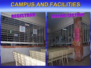 CAMPUS AND FACILITIES REGISTRAR BILLING SECTION 