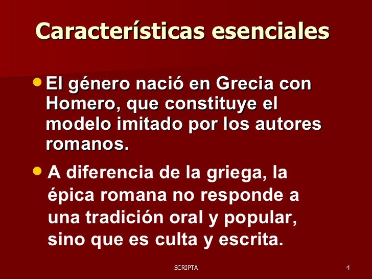 épica clásica