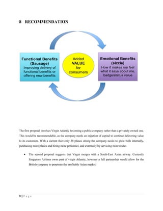 Case study analysis of Virgin atlantic | PDF