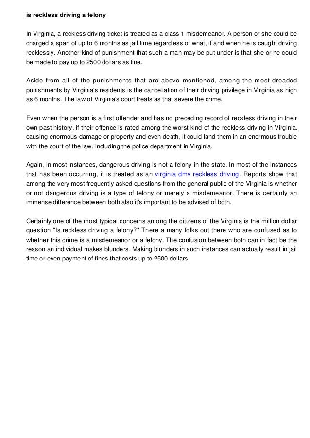 Reckless Driving Essay Sample Free Essay Sample reckless driving essay