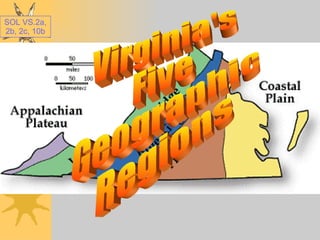 Virginia's Five Geographic Regions 