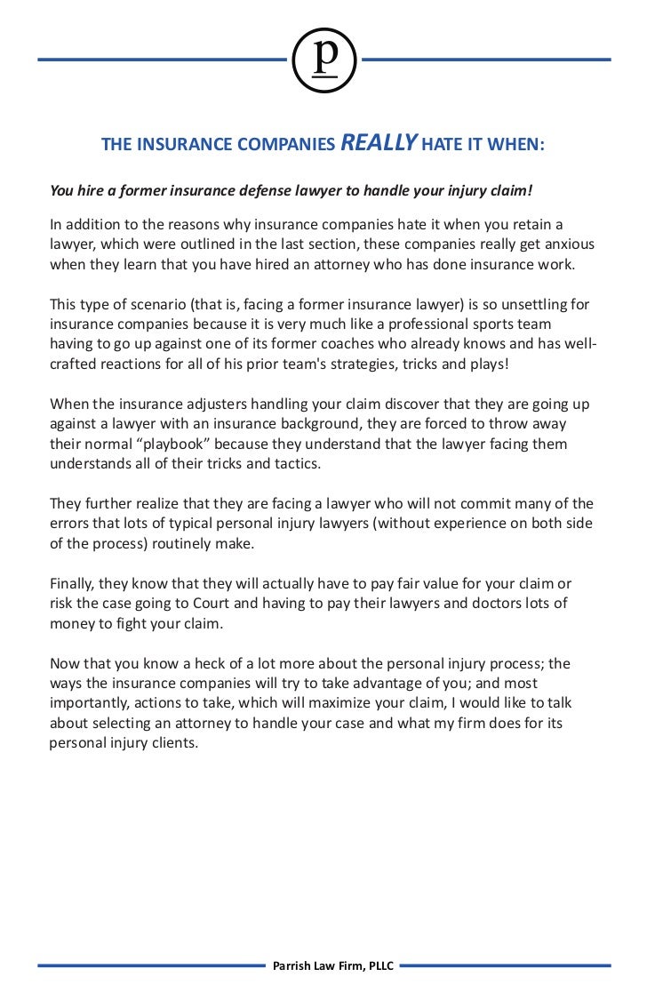 10 Tactics Insurance Company Use To Deny Paying Personal Injury
