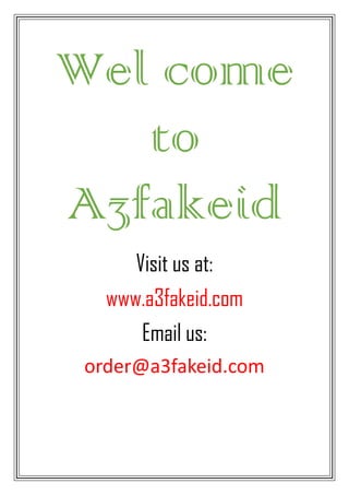 Wel come
to
A3fakeid
Visit us at:
www.a3fakeid.com
Email us:
order@a3fakeid.com
 