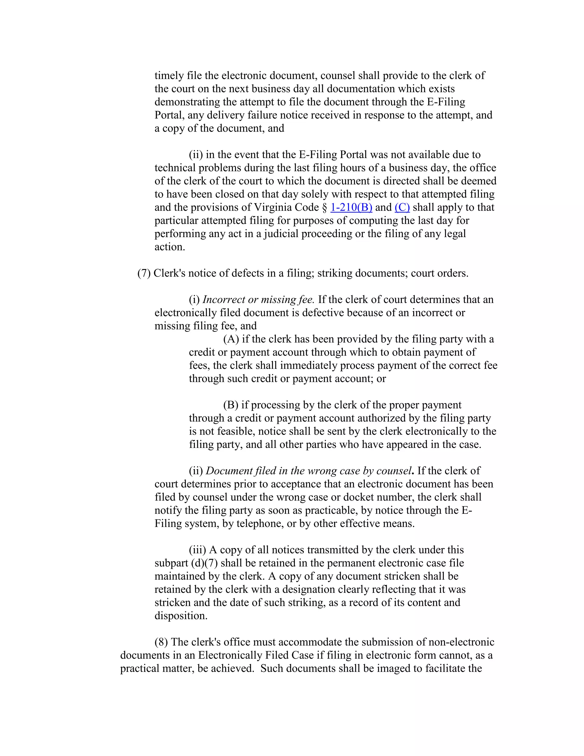 Virginia Rules of The Court | PDF