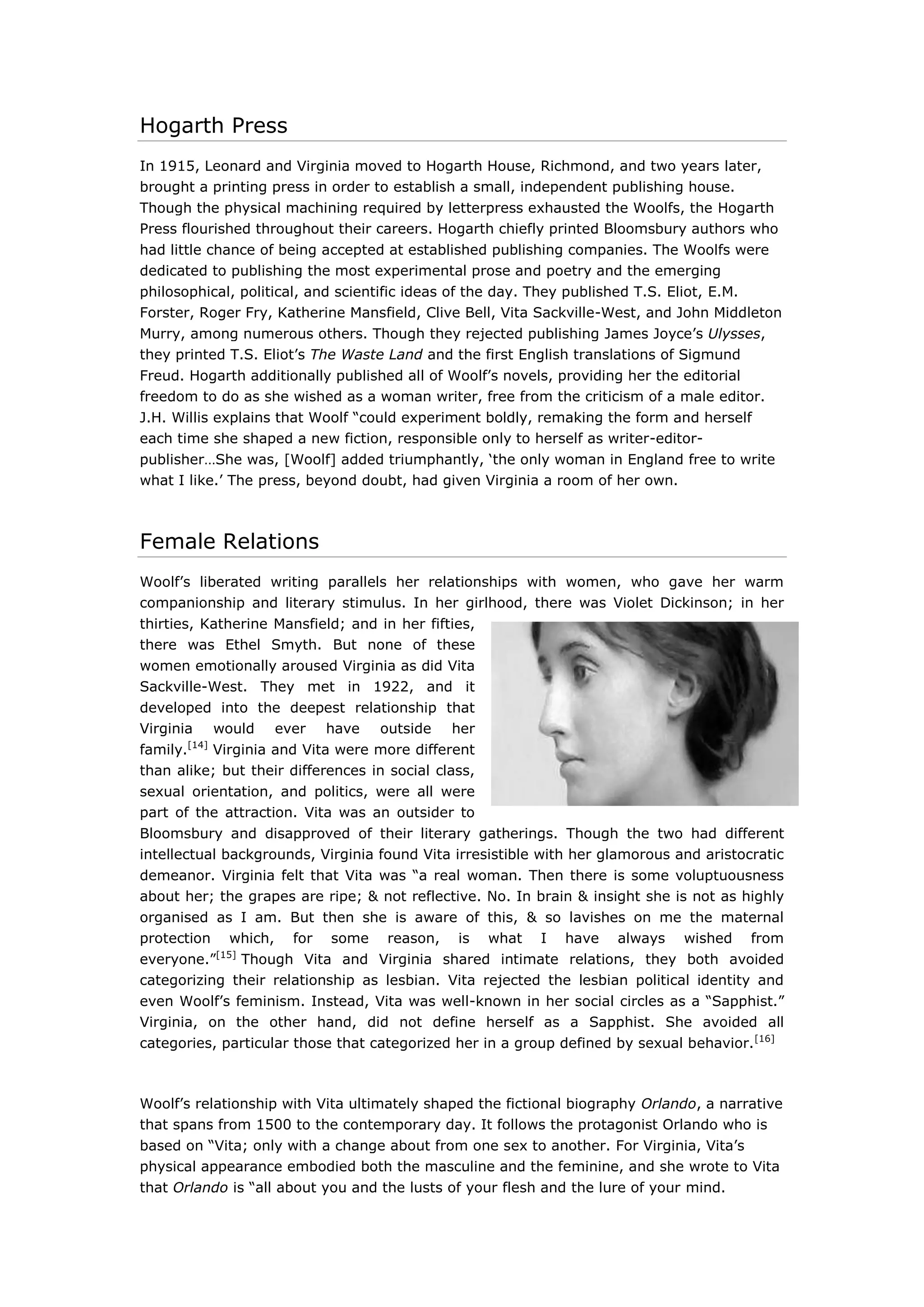 Virginia woolf | DOCX