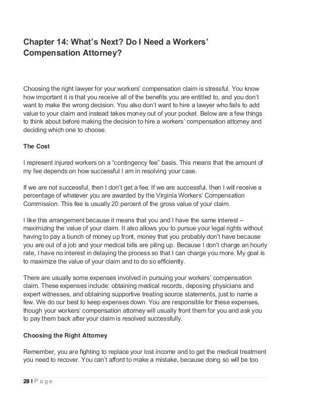 virginia workers compensation guide for injured employees workers compensation letter to employee