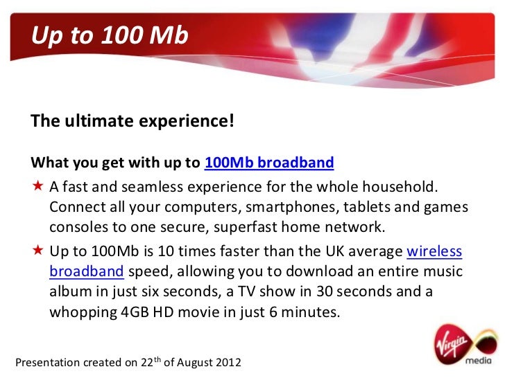 media Virgin softwae broadband