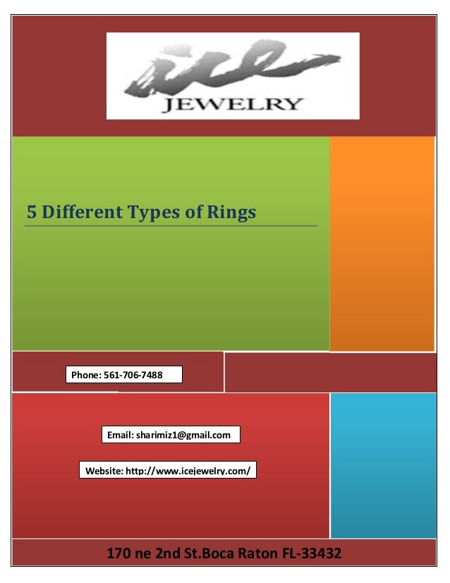 5 Different Types of Rings