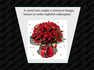 A csend nem csupán a természet hangja, hanem az ember legbelső szükséglete.  