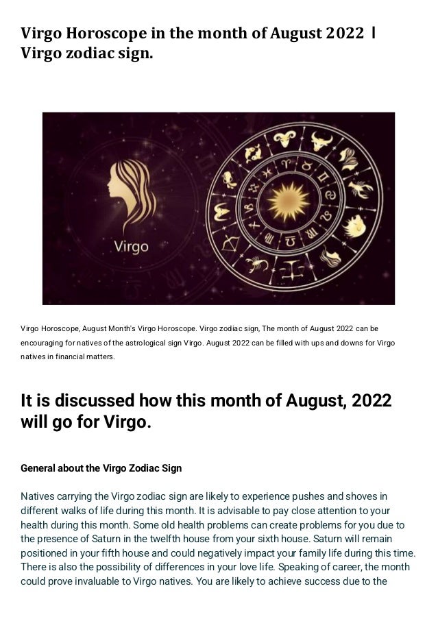 Zodiac sign monthly horoscope