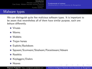 Artificial Intelligence Methods in Virus Detection & Recognition ...