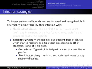 Artificial Intelligence Methods in Virus Detection & Recognition ...