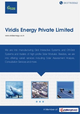08377805562
A Member of
Viridis Energy Private Limited
www.viridisenergy.co.in
Off Grid Solar Systems Solar Systems Solar Services Off Grid Solar Systems Solar Systems Solar
Services Off Grid Solar Systems Solar Systems Solar Services Off Grid Solar Systems Solar
Systems Solar Services Off Grid Solar Systems Solar Systems Solar Services Off Grid Solar
Systems Solar Systems Solar Services Off Grid Solar Systems Solar Systems Solar Services Off
Grid Solar Systems Solar Systems Solar Services Off Grid Solar Systems Solar Systems Solar
Services Off Grid Solar Systems Solar Systems Solar Services Off Grid Solar Systems Solar
Systems Solar Services Off Grid Solar Systems Solar Systems Solar Services Off Grid Solar
Systems Solar Systems Solar Services Off Grid Solar Systems Solar Systems Solar Services Off
Grid Solar Systems Solar Systems Solar Services Off Grid Solar Systems Solar Systems Solar
Services Off Grid Solar Systems Solar Systems Solar Services Off Grid Solar Systems Solar
Systems Solar Services Off Grid Solar Systems Solar Systems Solar Services Off Grid Solar
Systems Solar Systems Solar Services Off Grid Solar Systems Solar Systems Solar Services Off
Grid Solar Systems Solar Systems Solar Services Off Grid Solar Systems Solar Systems Solar
Services Off Grid Solar Systems Solar Systems Solar Services Off Grid Solar Systems Solar
Systems Solar Services Off Grid Solar Systems Solar Systems Solar Services Off Grid Solar
Systems Solar Systems Solar Services Off Grid Solar Systems Solar Systems Solar Services Off
Grid Solar Systems Solar Systems Solar Services Off Grid Solar Systems Solar Systems Solar
Services Off Grid Solar Systems Solar Systems Solar Services Off Grid Solar Systems Solar
Systems Solar Services Off Grid Solar Systems Solar Systems Solar Services Off Grid Solar
We are into manufacturing Grid Interactive Systems and Off-Grid
Systems and traders of high profile Solar Modules. Besides, we are
into offering varied services including Solar Assessment Analysis,
Consultation Services and more.
 