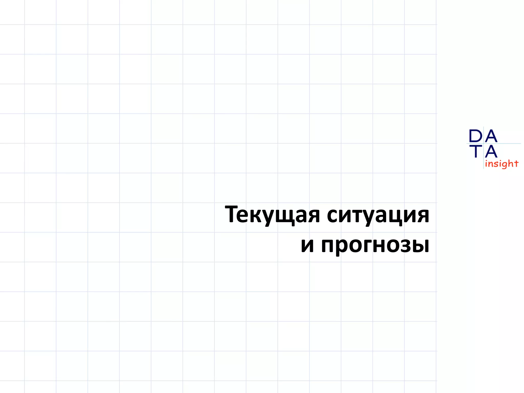 D
insight
AT
A
Текущая ситуация
и прогнозы
 