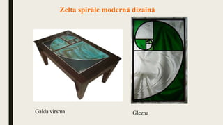 Zelta spirāle modernā dizainā
Galda virsma Glezna
 