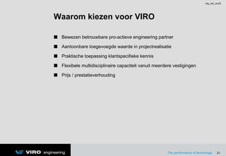 VIRO presentation VEZ_2009 | PPT