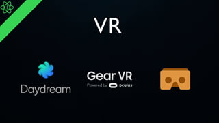 Building AR & VR Applications using React Native | PDF