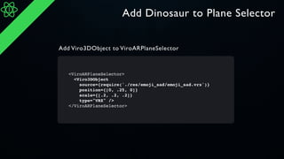 Building AR & VR Applications using React Native | PDF