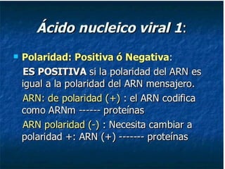 Virologia  Generalidades.                                                                                       