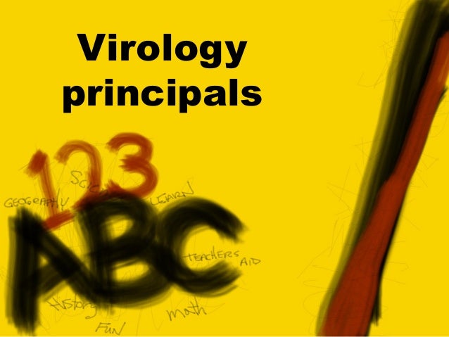 Virology
principals
 