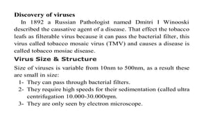 Filterable Virus virology level 3 taiz lecture university 1 .pptx