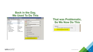 Back in the Day,
We Used To Do This
CONFIDENTIAL 15
That was Problematic,
So We Now Do This
 