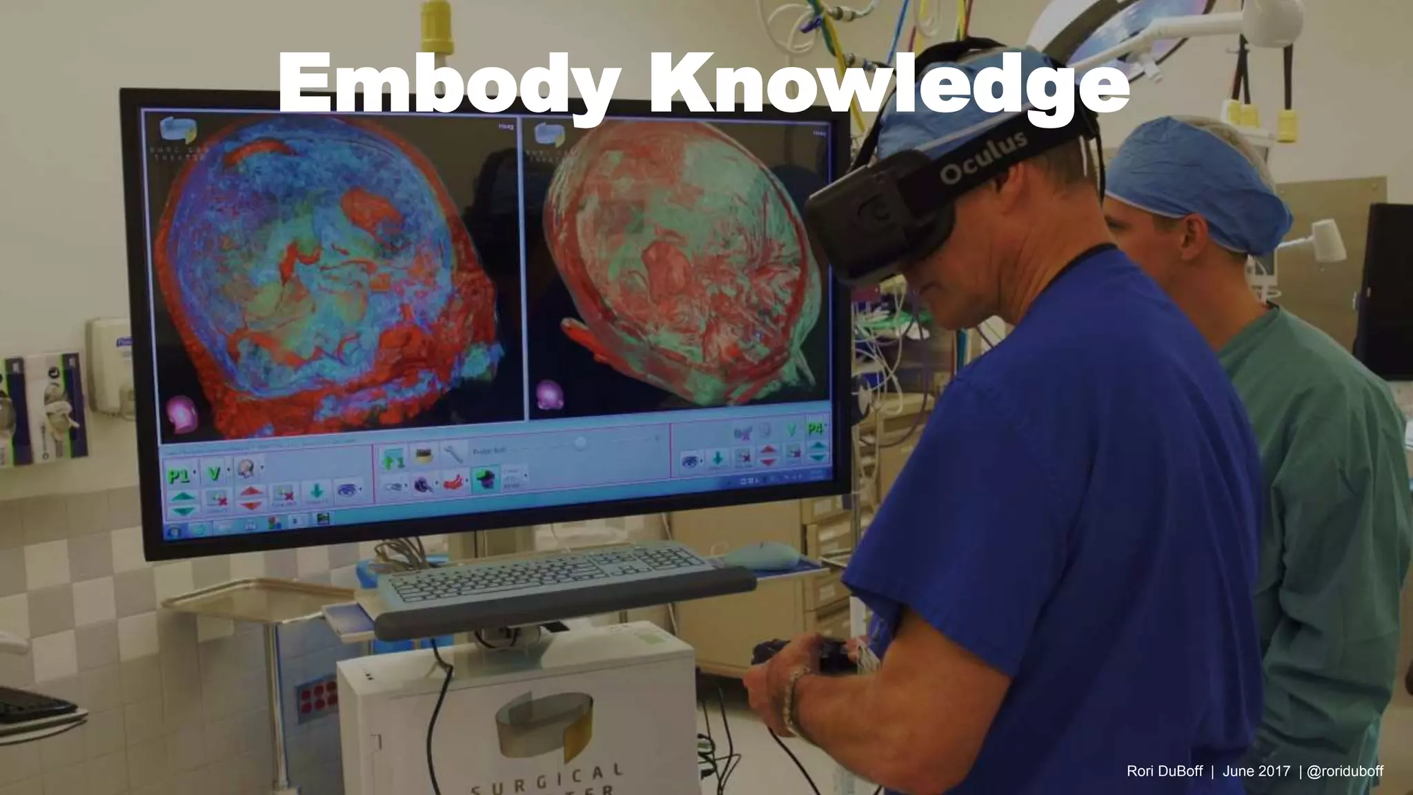 Rori DuBoff | June 2017 | @roriduboff
Embody Knowledge
 