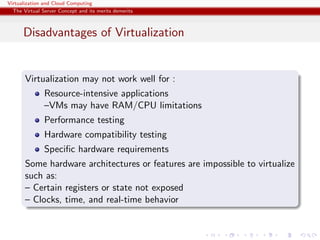 Virtualization Risks Cloud Computing and Virtualization | PDF