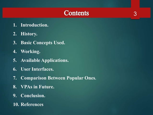 Virtual personal assistant | PPT