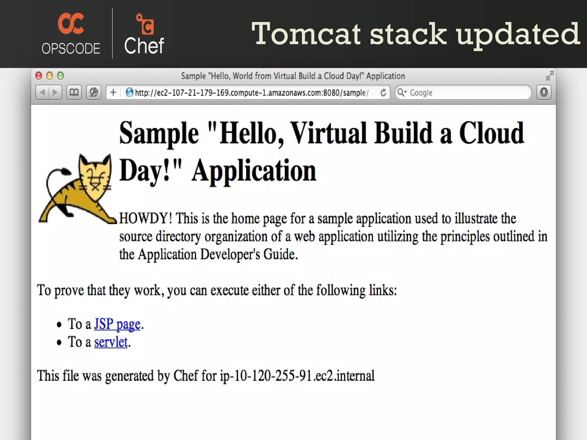 Tomcat stack updated 