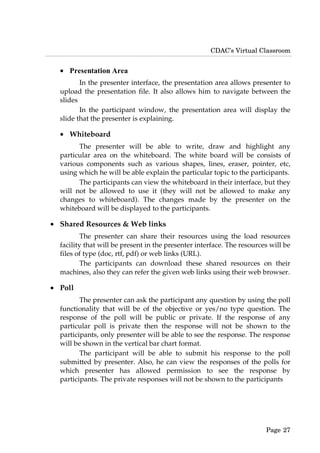 Virtual classroom | PDF