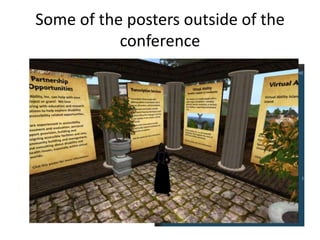 Some of the posters outside of the
           conference
 