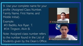 TABLE OF CONTENT
SAMPLE VIDEO ON ZOOM DISCUSSION
Slide 32-33
STUDENT’S REFLECTIONS
Slide 35-40
STUDENT’S DOCUMENTATIONS
Slide 41-47
 