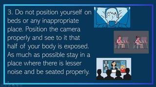 TABLE OF CONTENT
SAMPLE VIDEO ON ZOOM DISCUSSION
Slide 32-33
STUDENT’S REFLECTIONS
Slide 35-40
STUDENT’S DOCUMENTATIONS
Slide 41-47
 