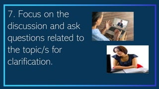 TABLE OF CONTENT
SAMPLE VIDEO ON ZOOM DISCUSSION
Slide 32-33
STUDENT’S REFLECTIONS
Slide 35-40
STUDENT’S DOCUMENTATIONS
Slide 41-47
 