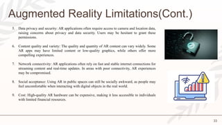 Virtual Reality and Augmented Reality | PPTX