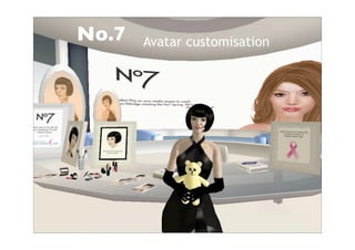 Virtual world brands: M To P