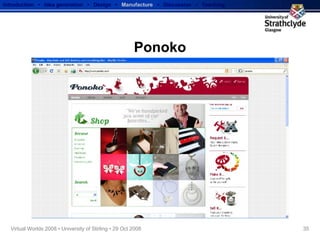 Ponoko Introduction  •  Idea generation   •  Design   •  Manufacture   •  Discussion  •  Teaching 
