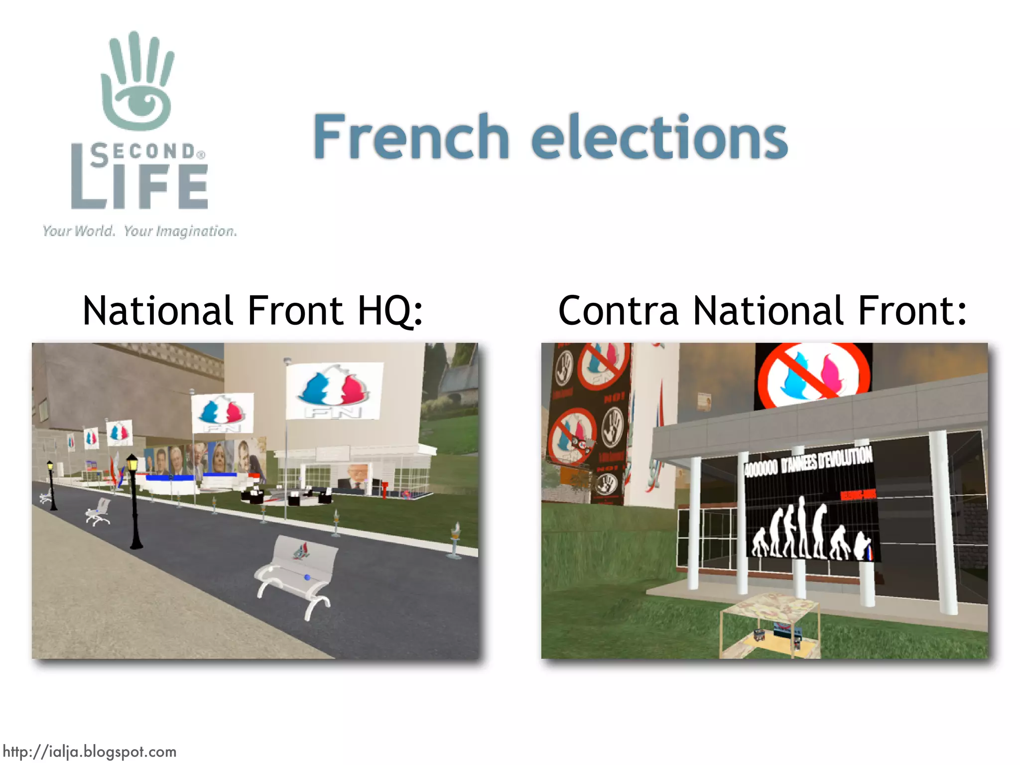 Virtual Worlds Introduction: Second Life and Beyond