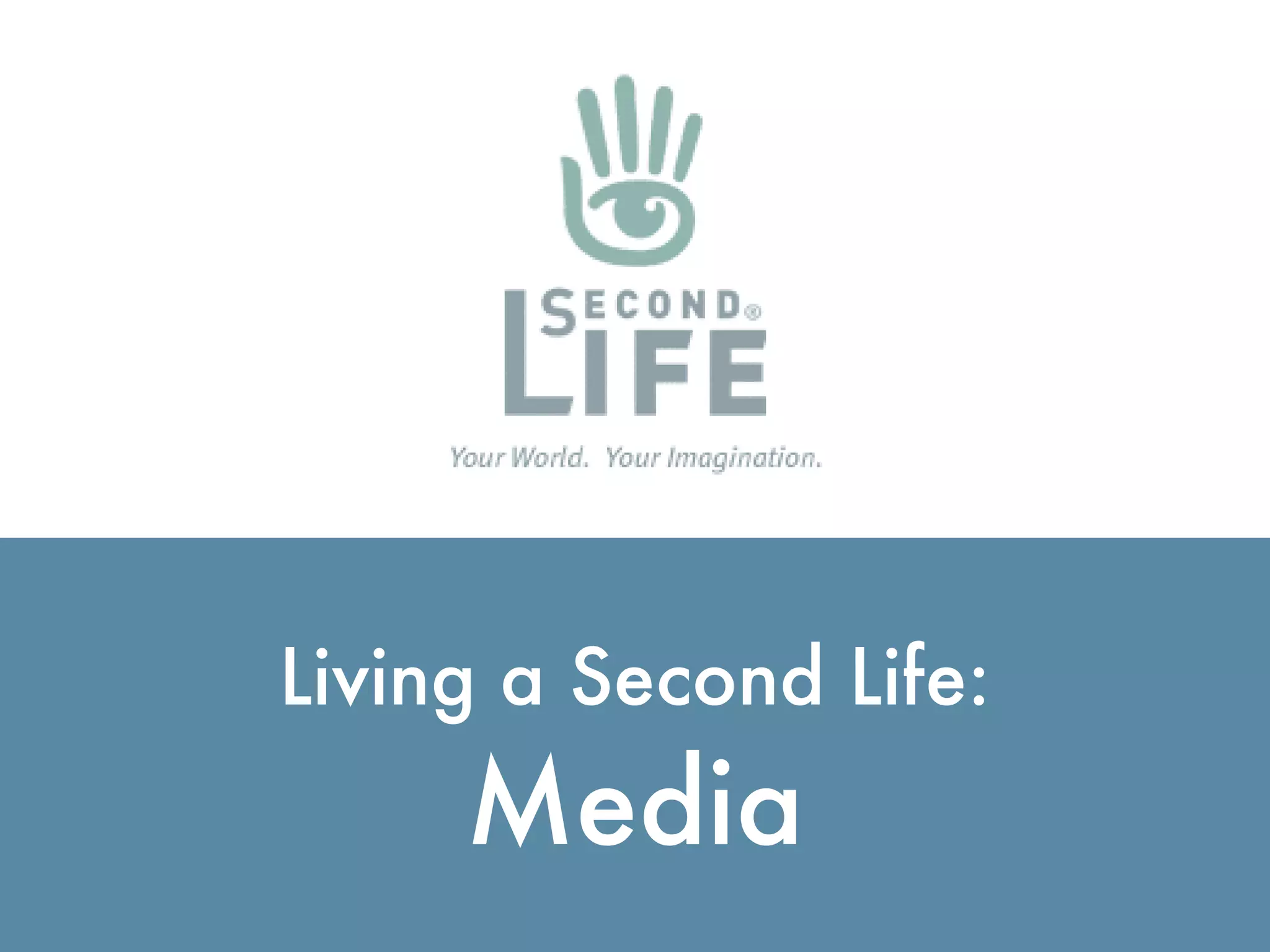Virtual Worlds Introduction: Second Life and Beyond