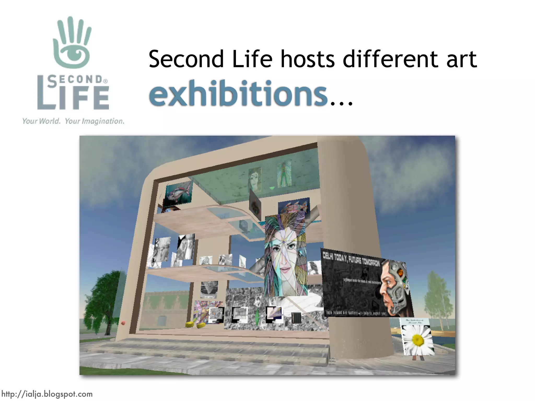 Virtual Worlds Introduction: Second Life and Beyond