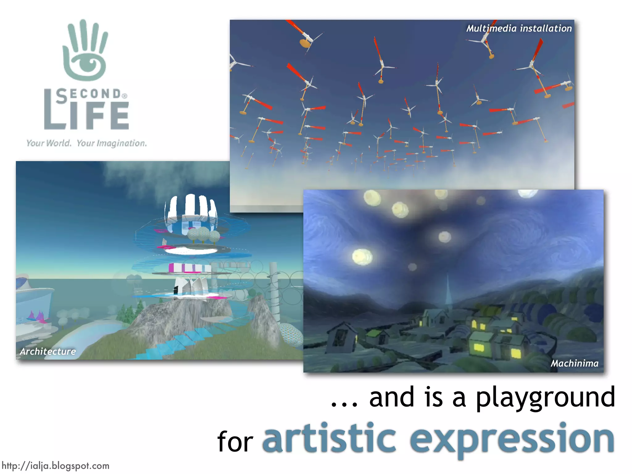 Virtual Worlds Introduction: Second Life and Beyond