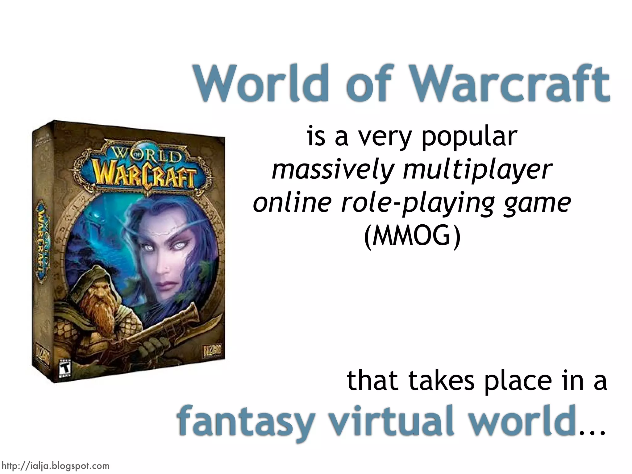 Virtual Worlds Introduction: Second Life and Beyond