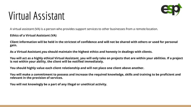 Virtual Assistant Lecture 1 Pptx