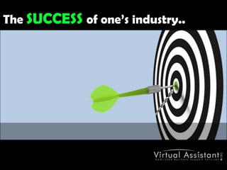 The SUCCESSof one’s industry..