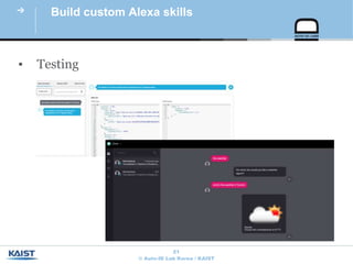 Virtual assistant with amazon alexa | PPTX